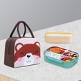 thumbnail image 3 of Portátiles De Alto Aislamiento Térmico Reutilizable Del Bolso Del Almuerzo Bolsa De Asas Del Oso De Camping Alimentos Sunnimix Bolsas de contenedor de almuerzo fresco, 3 of 8