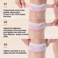 thumbnail image 4 of GTUBIKE 1PCS Sangle de Genou pour Tendon Rotulien, Support de Genou pour Randonnée, Basketball, Course, Genouillères, Tendon, Tendini, Volleyball, 4 of 6