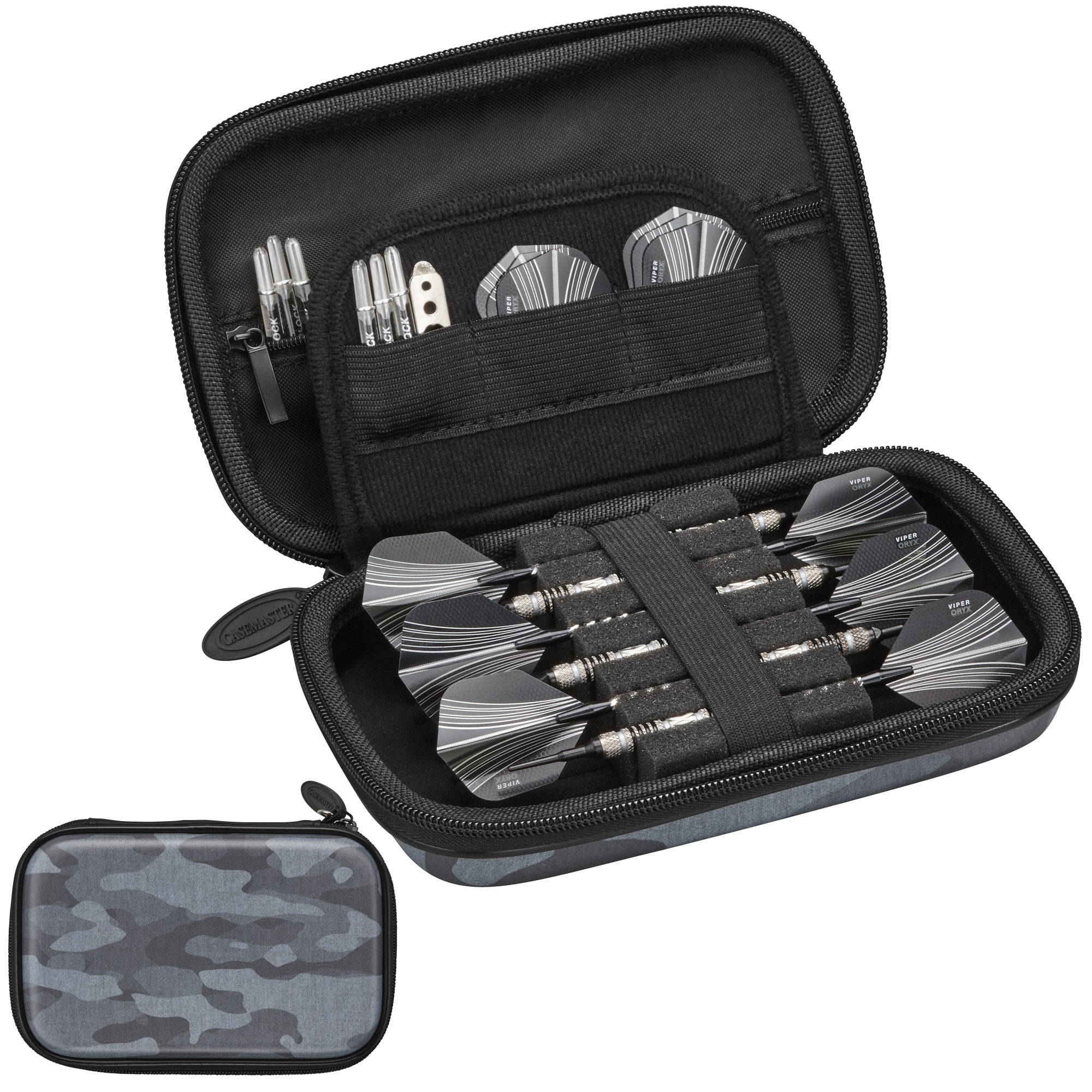Namvo 10 stuks dartnaaldbeschermer, dartdoos plastic inzetstuk, draagbare dartdoos, dartstandaard, darttip beschermer voor reizen thuis darttip bescherming (zwart