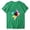 Green(Style 98), variant on Summer Blouses for Women, Women'S Tops World Honey Day Printed Short Sleeve Crew Neck Casual T Shirts