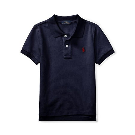 Polo Ralph Lauren Boys' Solid Mesh Polo Shirt - Little Kid