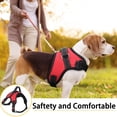 thumbnail image 2 of Homelove Dog Harness, Breathable Adjustable Reflective No Pull Dog Vest, For Medium Size Dogs, Color - Red, 2 of 7
