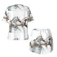 thumbnail image 5 of Xecao Running White Horses print Swimsuit for women, Summer-ready, sporty style.Quick-dry fabric. Many sizes & colors., 5 of 9