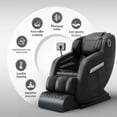 thumbnail image 6 of Massage Chair,Full Body Zero Gravity Recliner , Hip Heating, Foot Massage and Air Massage System for Home Office, for mom/dad (Black), 6 of 6