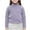 Purple, variant on Ashirexll Girls Long Sleeve Shirts, Fall Shirts, Girls Long Sleeve Shirts Solid Color Warm Top Half High Neck Pullover Base Shirt