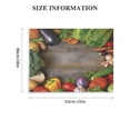 thumbnail image 3 of SHERONV Vegetables Fruits Table Canvas Wall Art Home Decor 20x16in, 3 of 6