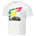 thumbnail image 2 of Unisex Sergio Perez White Red Bull Racing Checo Race Car T-Shirt, 2 of 3
