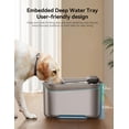 thumbnail image 4 of Fuente de agua para perros FEELNEEDY de acero inoxidable de 12 L, grande, 4 of 9