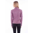 thumbnail image 2 of Scully Leather Lavender Ladies Zip Front Jacket, 2 of 2
