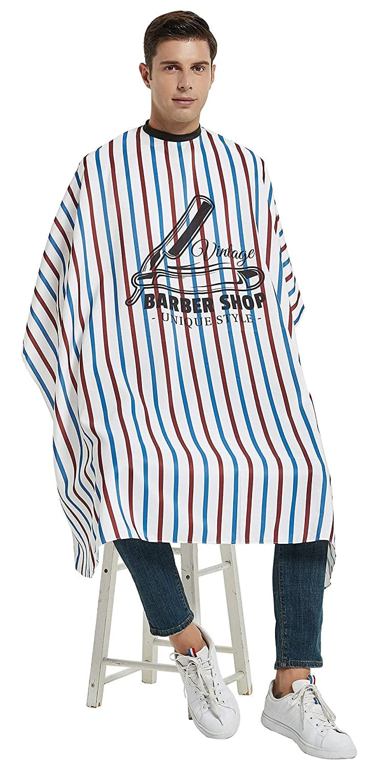 Perfehair Barber Cape for Men, Salon Professional Hair Cutting Cape