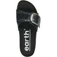 thumbnail image 3 of Earth Womens ALBINA Casual Faux Leather Flatform Sandals, 3 of 3
