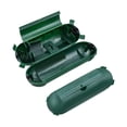 thumbnail image 2 of 2 piezas CONCES de EXTENSIÓN Cubierta segura Caja de conexión eléctrica Luces de decoración de vacaciones Protector de cable de enchufe resistente a Verde, 2 of 8