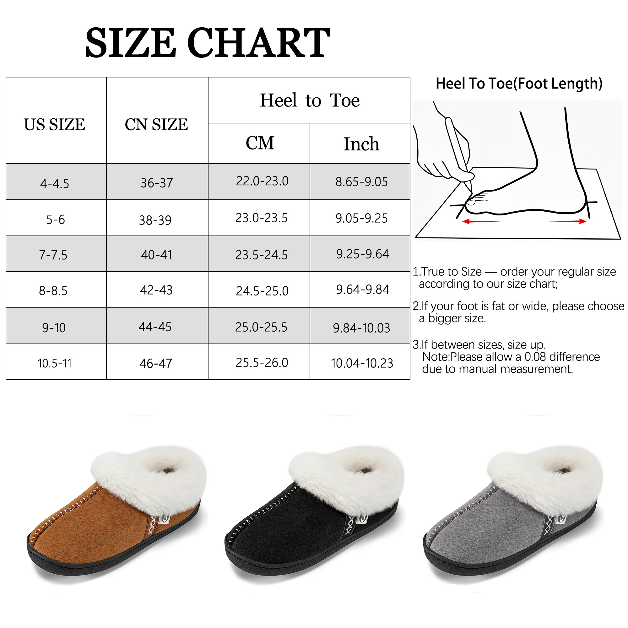 Ablanczoom Women's Memory Foam Loafer Slippers photo 7