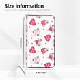 thumbnail image 2 of Leather Thin Slim Wallets for Women Men - Cute Valentine Axolotl cup heart Clutch Card Wallet for Women Men with Zipper, 2 of 7