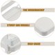 thumbnail image 2 of Soporte de exhibición para cepillo de dientes eléctrico, accesorios para el hogar, soporte para almacenamiento de tazas, estantes huecos para baño, blanco, 2 of 6