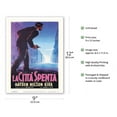 thumbnail image 2 of Crime Wave (La Città Spenta) - Starring Sterling Hayden - Vintage Italian Film Movie Poster by Luigi Martinati c.1954 - Master Art Print (Unframed) 9in x 12in, 2 of 4