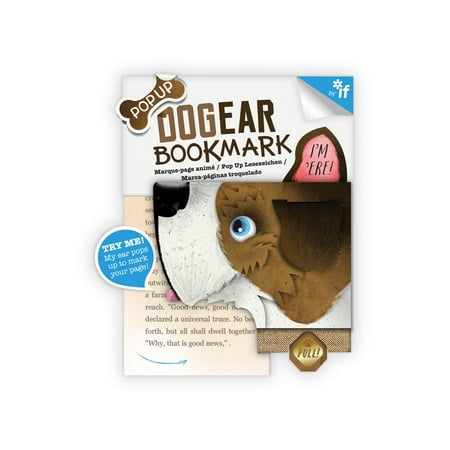 Dog Ear 'pop-Up' Bookmarks - Nipper (Terrier) (Best Way To Pop Ears)