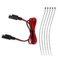 thumbnail image 2 of SAE To SAE Extension Cable, Quick Release Standard Ports 16AWG SAE Extension Cable Better Insulation  for Motorcycles, 2 of 7