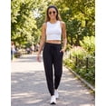 thumbnail image 6 of 3 Pack Women's Dry Fit Joggers Sweatpants Athletic Casual Lounge Pockets, 6 of 7