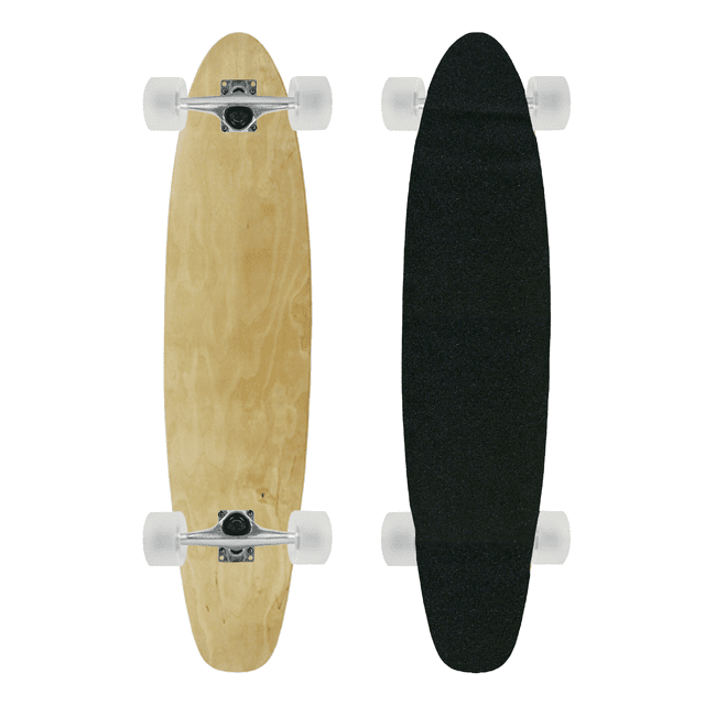 Moose Kicktail Longboard 9 Pouces x 40 Pouces Naturel Complet