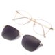 thumbnail image 1 of Gafas de sol para hombre y mujer Gafas de sol polarizadas dos en uno con atracción magnética Gafas de sol con imán para miopía Montura de gafas 7018, 1 of 6