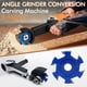 thumbnail image 3 of Kit De Conversión De Amoladora Angular, Diseño Preciso Amoladora Angular A Máquina De Tallar Adaptador Soporte Fijo Ahorro De Tiempo M14 Multifuncional Para Proyectos De, 3 of 7