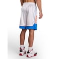 thumbnail image 3 of AND1 Men's and Big Men's All Court Colorblock Short, 11" inseam, up to Size 5XL, 3 of 6