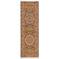 thumbnail image 1 of Unique Loom Palace Southwestern Rug 2' x 6' Runner Light Blue/Tan, 1 of 1