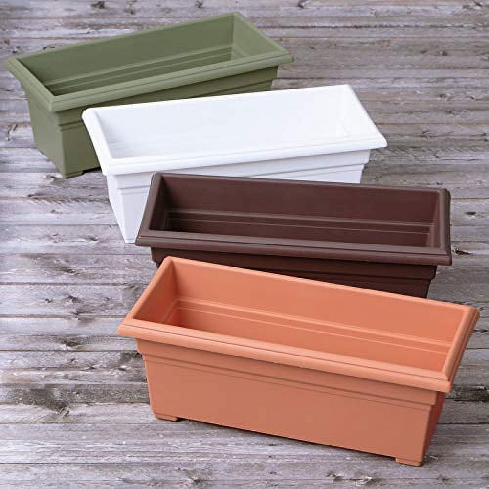 Root & Vessel Countryside Patio Planter, Sage, 27"