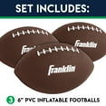 thumbnail image 2 of Franklin Sports Mini Inflatable Footballs Set, 2 Count, 2 of 7