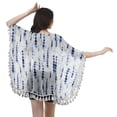 thumbnail image 4 of Moomaya Vêtements de Plage Imprimés pour Femmes Boléro à Franges Cache-Maillot Cardigan, 4 of 5
