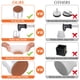 thumbnail image 3 of 24 Protectores De Silicona Para Patas De Sillas, Almohadillas De Fieltro Para Muebles Para Pisos De Madera Dura, Protectores De Patas De Sillas De Goma Para Pisos De Madera Dura, Tapas Para Patas De S, 3 of 5