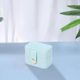 thumbnail image 5 of Nmdmisc Small Travel Jewelry Box for Ring Stud Earring,Mini Jewelry Ring Holder for Multiple Rings,Portable Jewelry Storage Organizer Case (Light Blue), 5 of 6