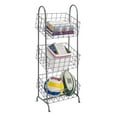 thumbnail image 2 of Linon Three Tier Metal Basket Stand, 2 of 4