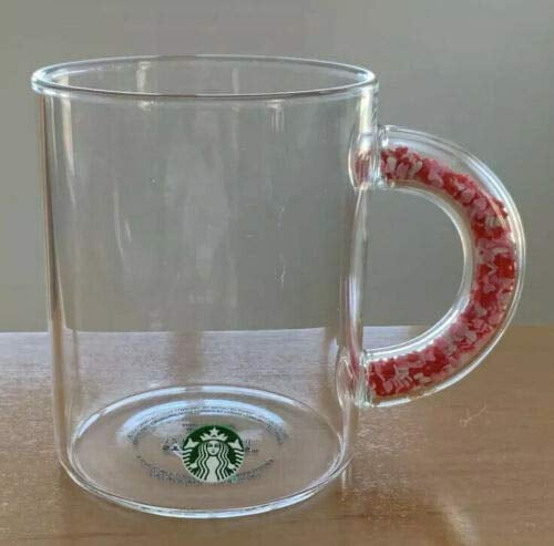transparent cup office cup, heat-resistant glass coffee cup Starbucks clear 