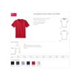 thumbnail image 2 of District Young Mens Concert V-Neck Tee Shirt, Hunter Gray Medium, 2 of 2