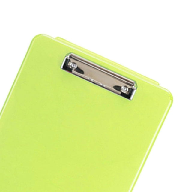 pitrice Plastic A4 File Box Document Folder Writing Pad Box Organizer Supply Green