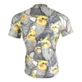 thumbnail image 4 of joogoo Doodle Parrot-p2 Pattern Men's Cycling Jerseys Mountain Bike Short Sleeve Tops L, 4 of 7