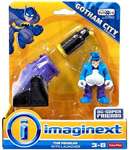 Imaginext The Penguin w// Launcher Gotham City DC Super Friends New In Box