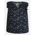 thumbnail image 5 of Terra & Sky Women's Plus Sleeveless Eyelet Ruffled Trim Cotton Tank Top, Sizes 0X-5X, 5 of 5