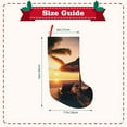 thumbnail image 3 of Sikiie Hawaiian Sunset Beach Christmas Stockings,18 Inches Christmas Stockings Xmas Hanging Stockings for Family Christmas Decorations & Gifts, 3 of 7