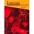 thumbnail image 1 of Pre-Owned Language: Its Structure and Use (Paperback) 0155001221 9780155001220, 1 of 1