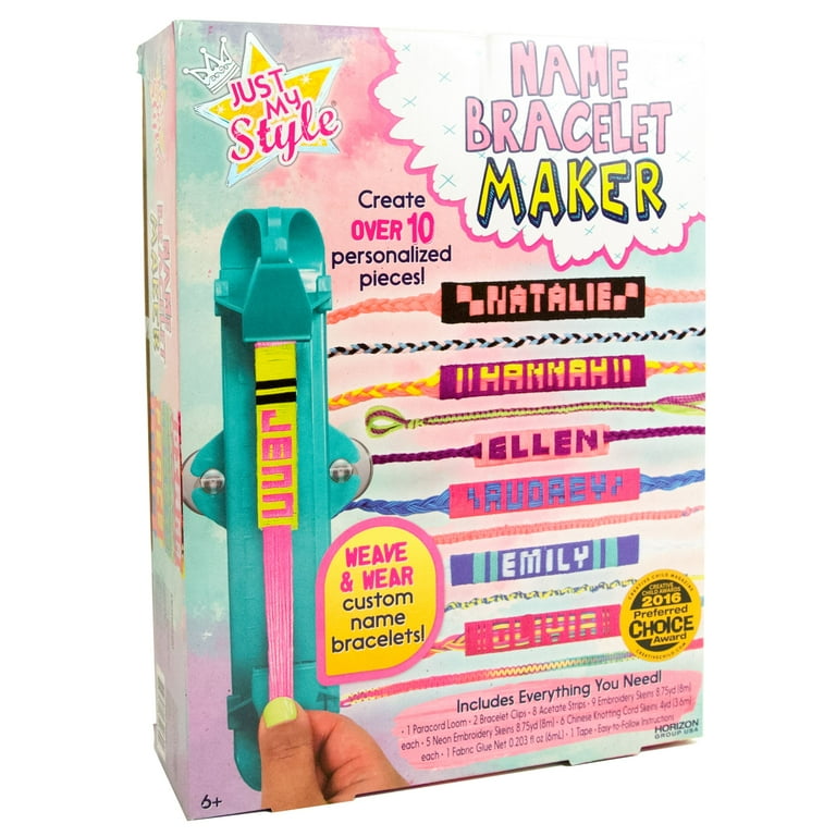 Name bracelet sale maker
