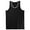 2. Black/Heather Gray, variant on Mens Two-Tone Tank-Top Light Cotton Running Workout Undershirt
