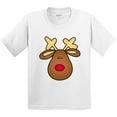 thumbnail image 3 of Inktastic Rudolph the Red Nose Reindeer Youth T-Shirt, 3 of 5