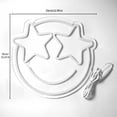 thumbnail image 3 of Smile Face Neon Sign, Towond Dimmable Neon Signs for Wall Decor, USB Power Led Neon Lights for Bedroom Art Birthday Wedding Party Decoration, 3 of 6