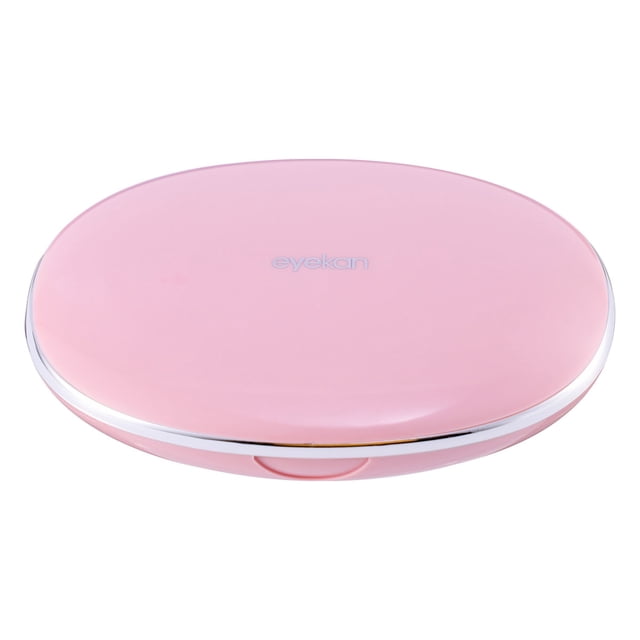 EeaseMX Estuche portátil para lentes, resistente y duradero, para guardar lentes en casa y viajar (rosa)