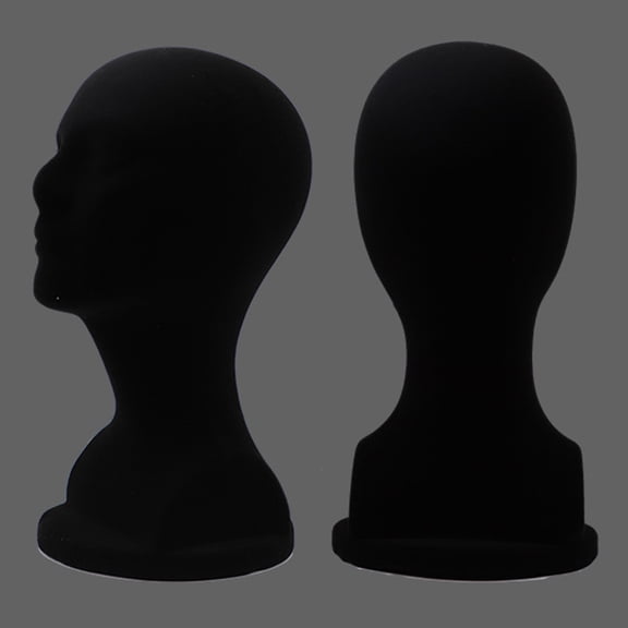 Female Foam Head Mold for Wig Hat,Headwear Display Model Styling Salon Mannequin