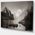 thumbnail image 2 of Design Art - Snow Mountain Lake Panorama, 2 of 4