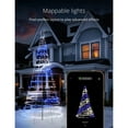 thumbnail image 3 of Twinkly Arbre de Noël Contrôlé par Application 1000 RGB+W 19.7 Pieds, Poteau Non Inclus, 3 of 11